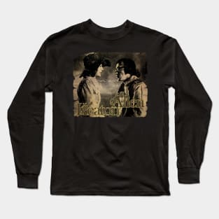 keaton allen vintage art Long Sleeve T-Shirt